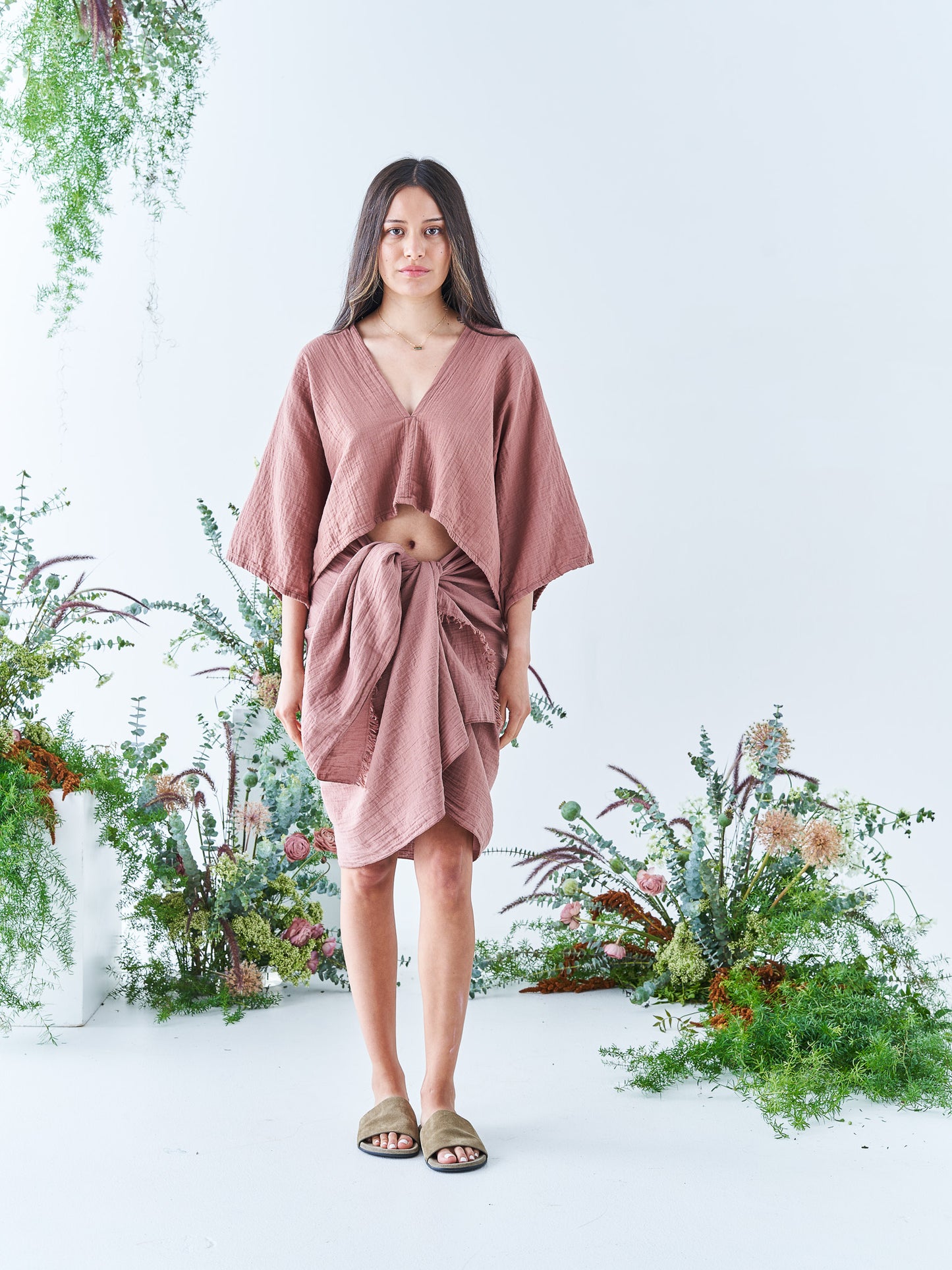 Versatile Wrap in Brazilian Clay