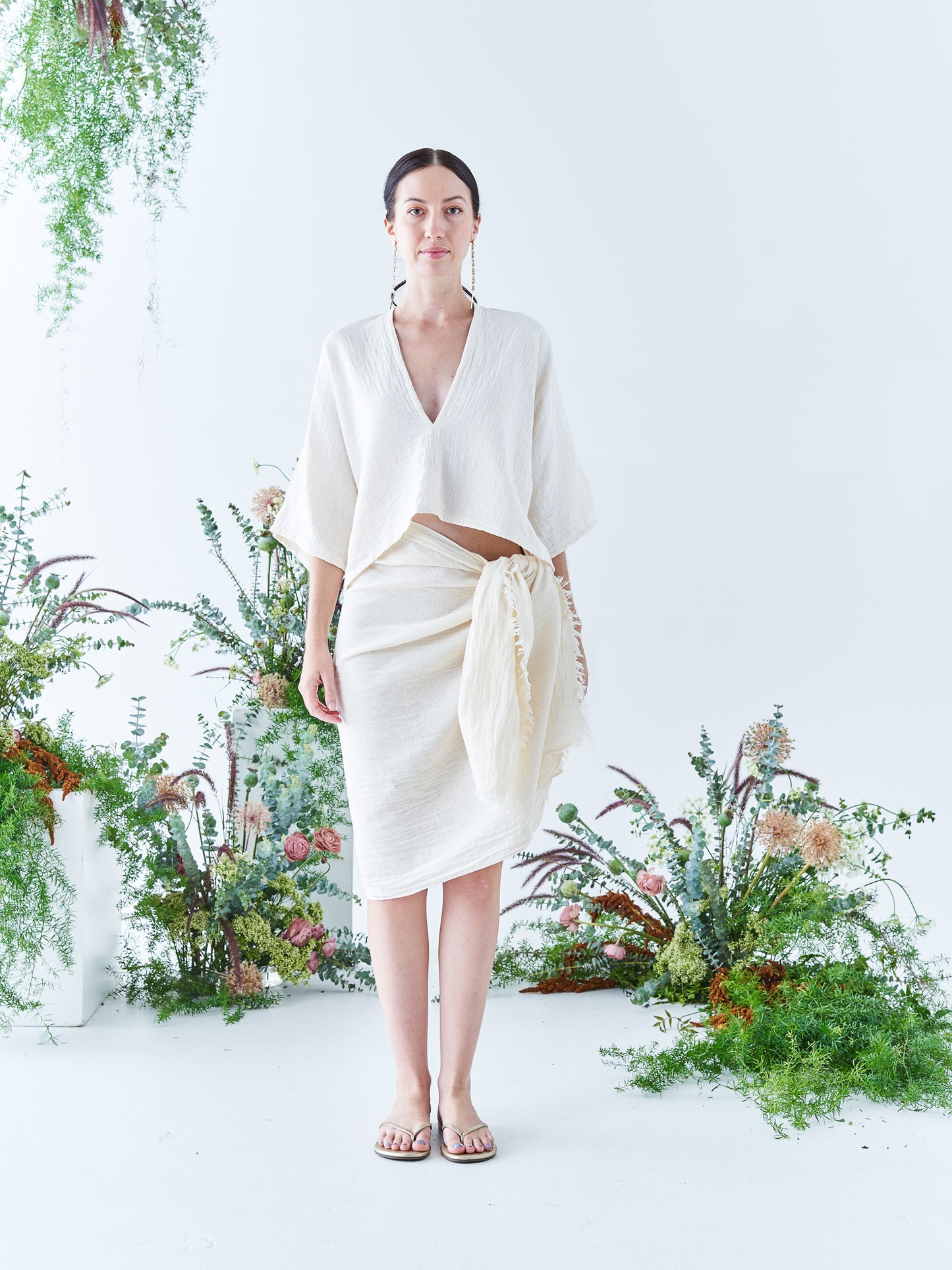 Versatile Wrap in Cream