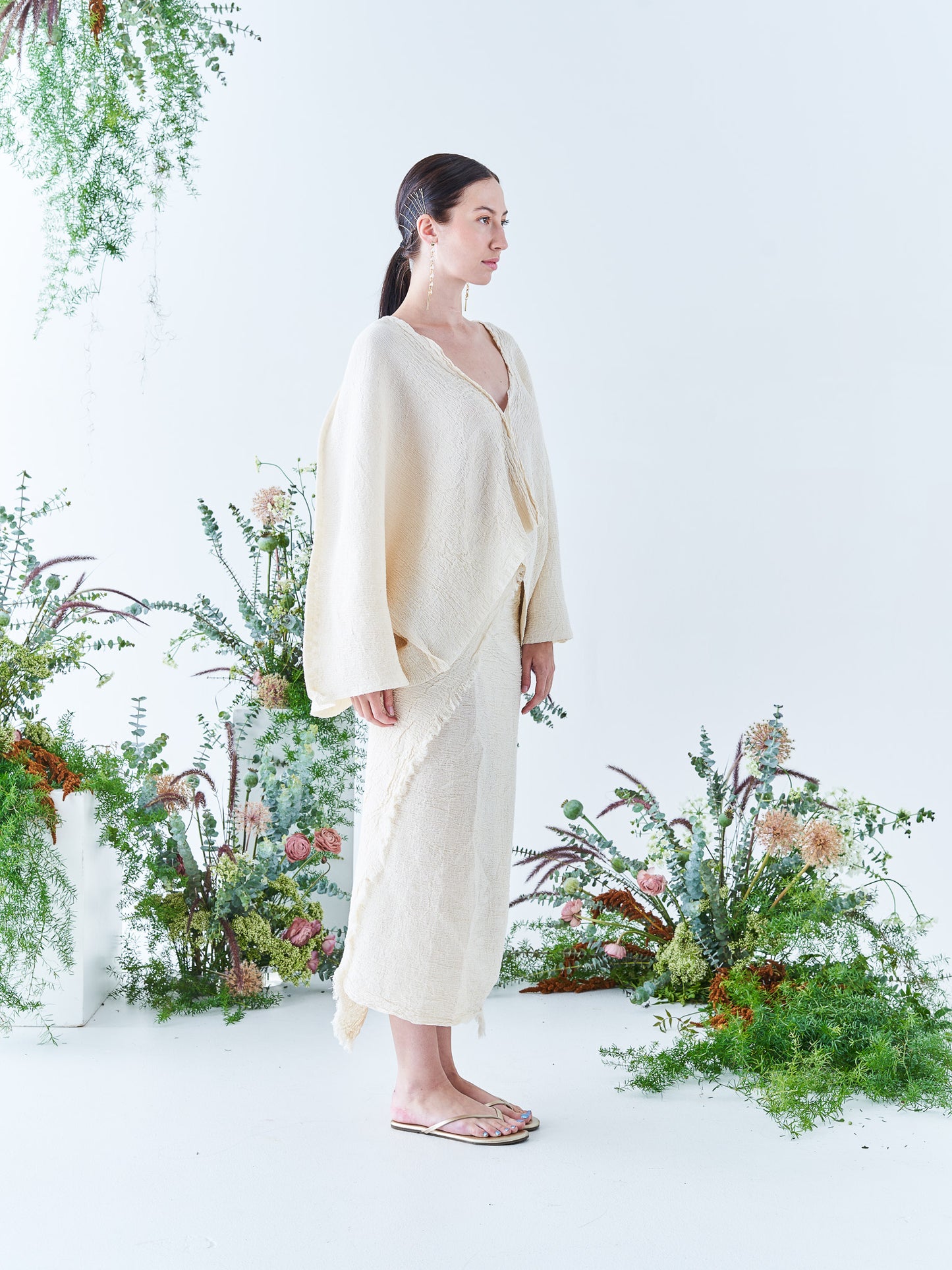 Nina Crop Top in Sile Bezi