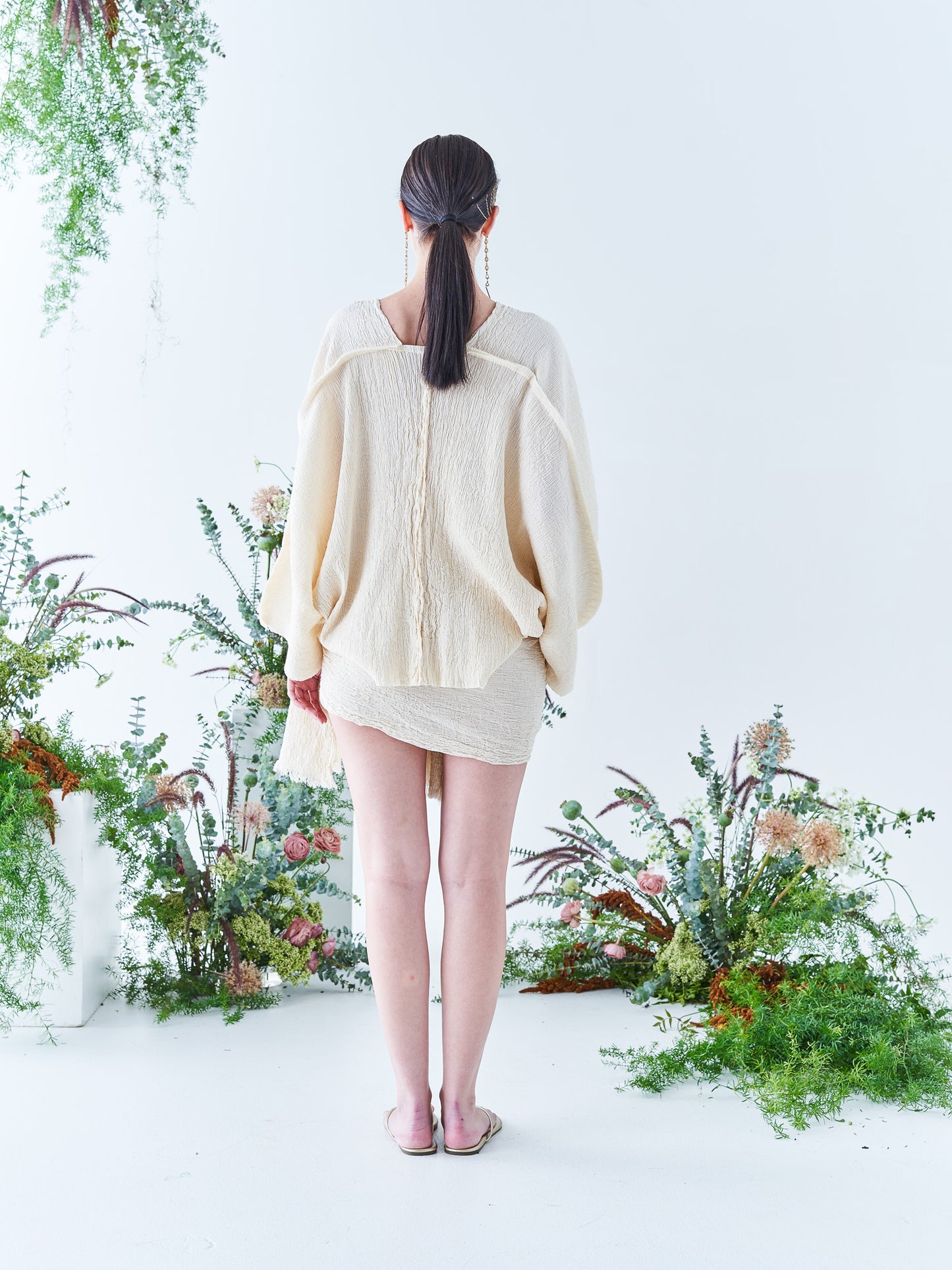 Nina Crop Top in Sile Bezi