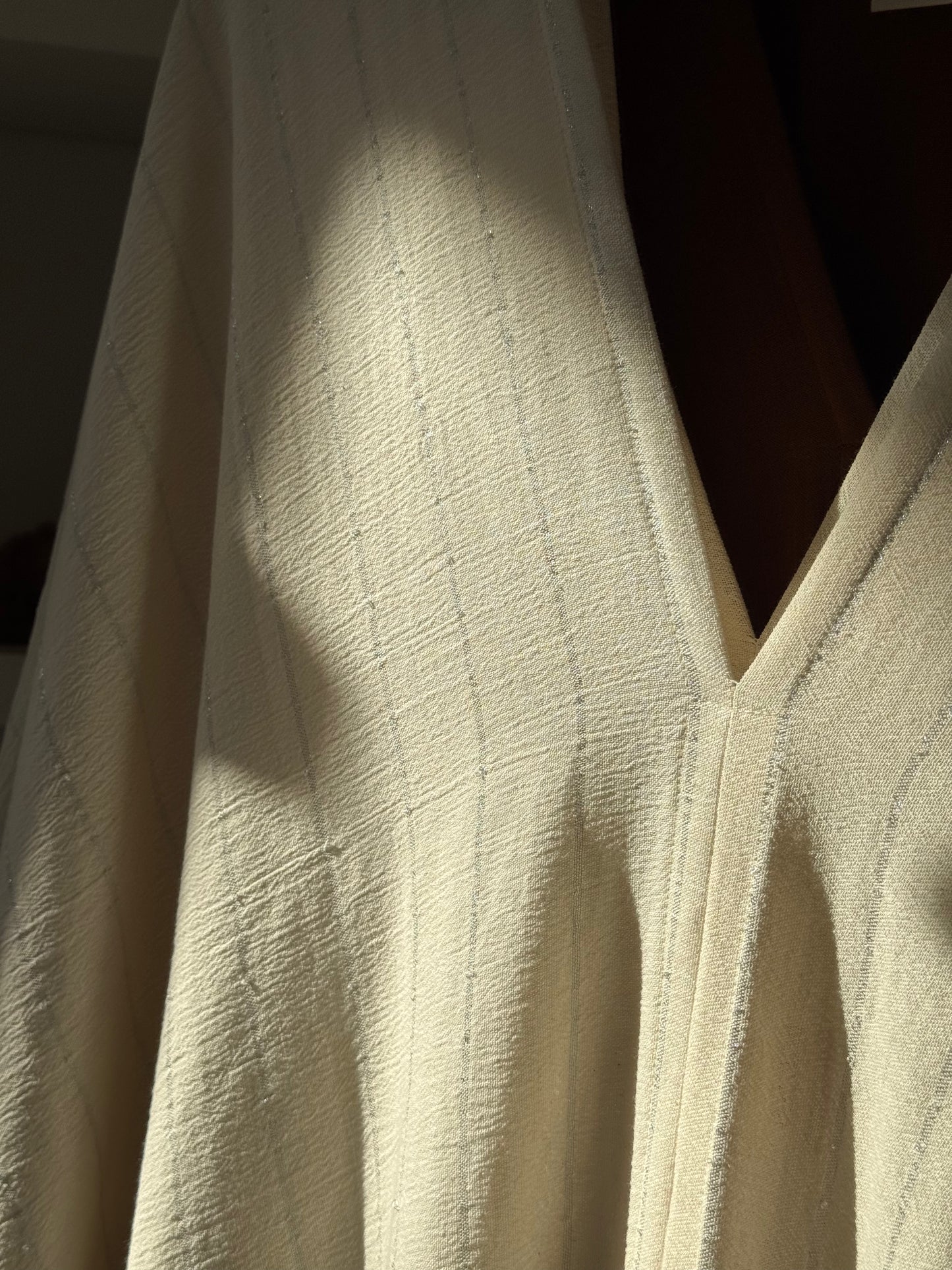 Deep V-neck Oversized Kaftan - Isla
