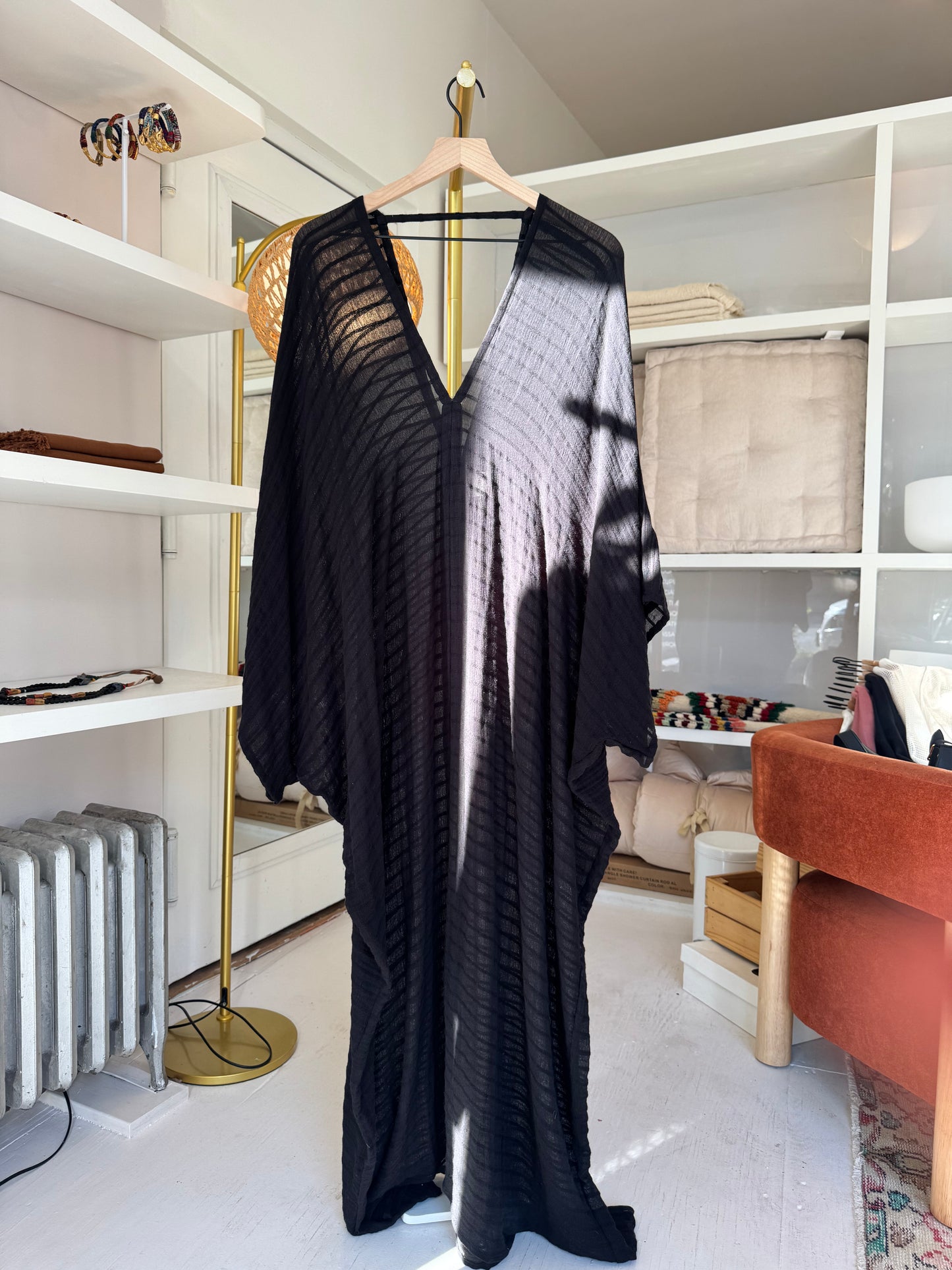 Deep V-neck Oversized Kaftan - Isla