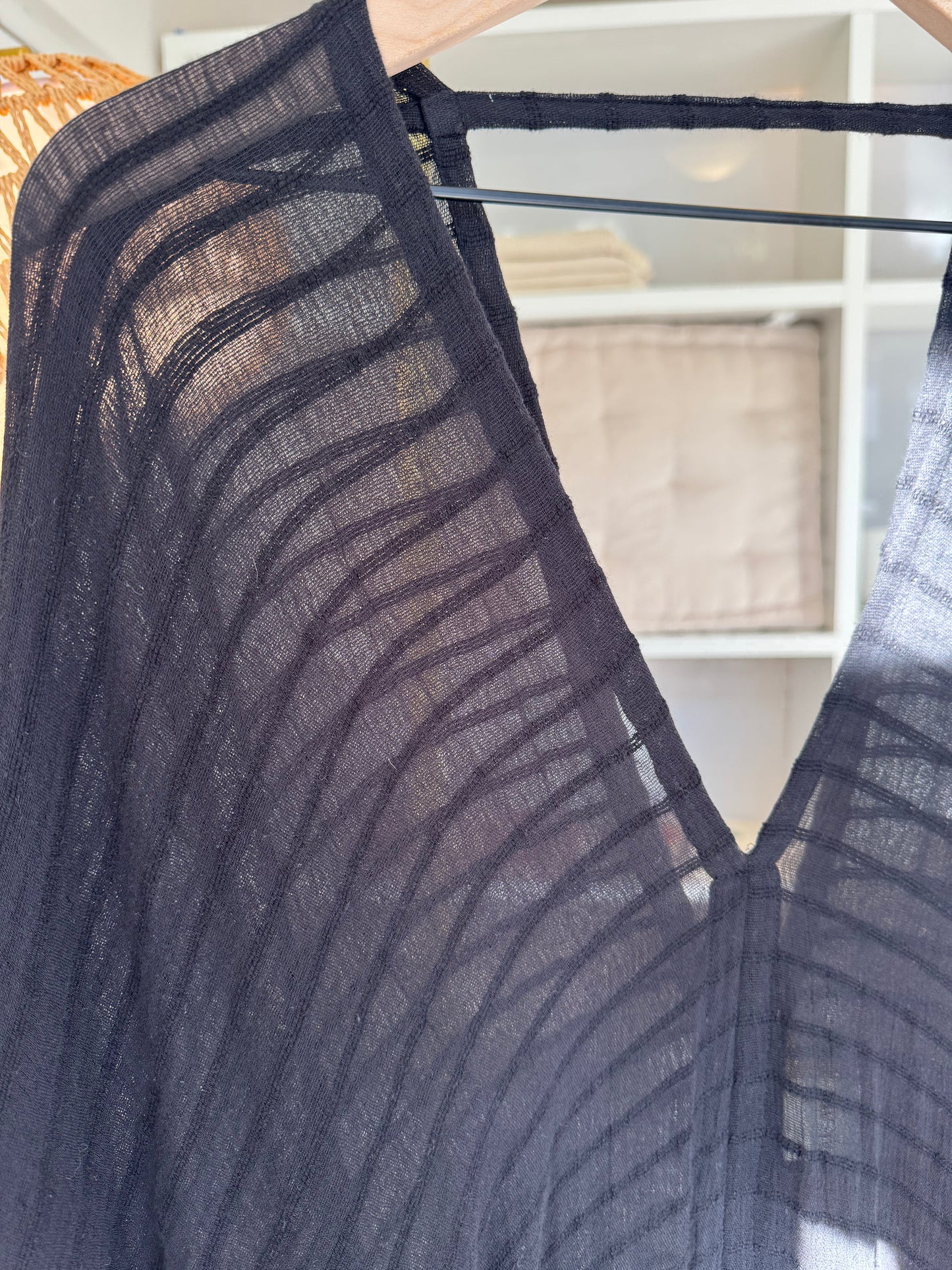 Deep V-neck Oversized Kaftan - Isla