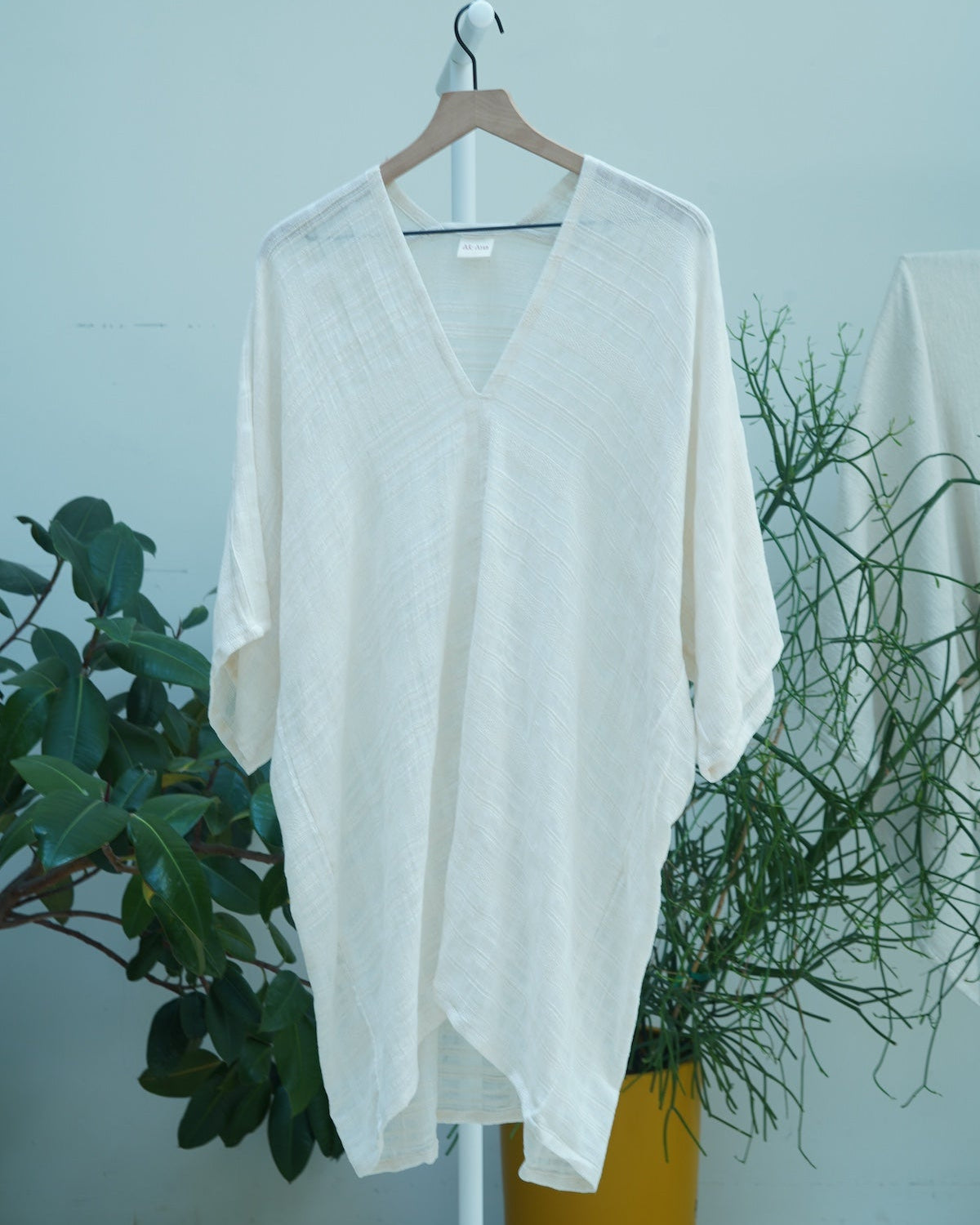 Nina Mina Kaftan in Sheer Stripe